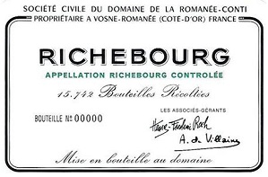 Domaine de la Romanee Conti (DRC) Richebourg Grand Cru 2003