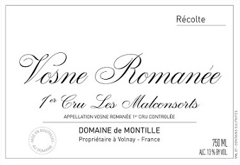 Domaine Hubert de Montille Vosne Romanee 1er Cru Malconsorts 2009 3L