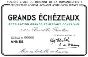 Domaine de la Romanee Conti (DRC) Grands Echezeaux Grand Cru 2014