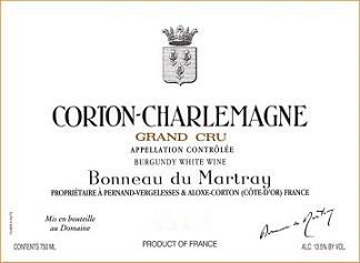 Bonneau du Martray Corton Charlemagne Grand Cru Blanc 2013