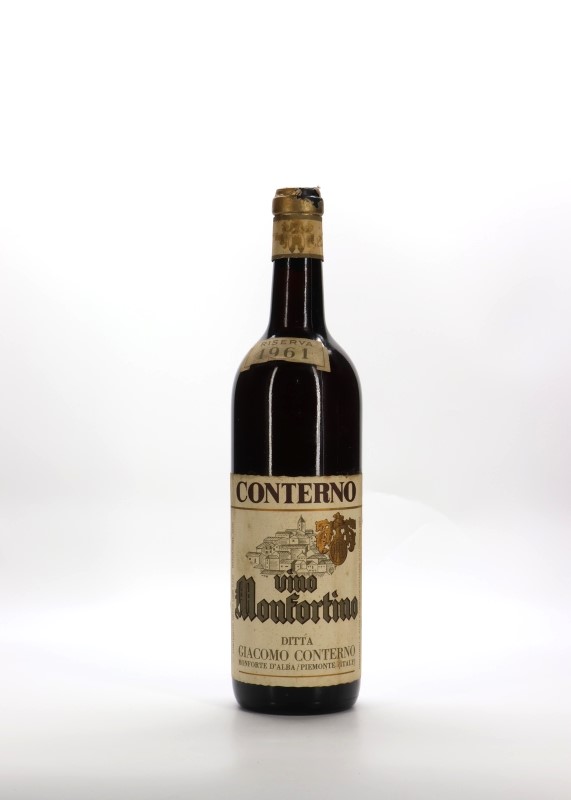 Giacomo Conterno Barolo Monfortino Riserva 1961 (Capsules Damaged)