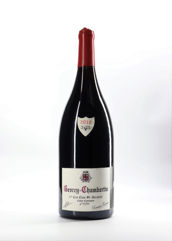 Fourrier Gevrey Chambertin 1er Cru Clos St-Jacques VV Cuvee Centenaire 2010 1.5L